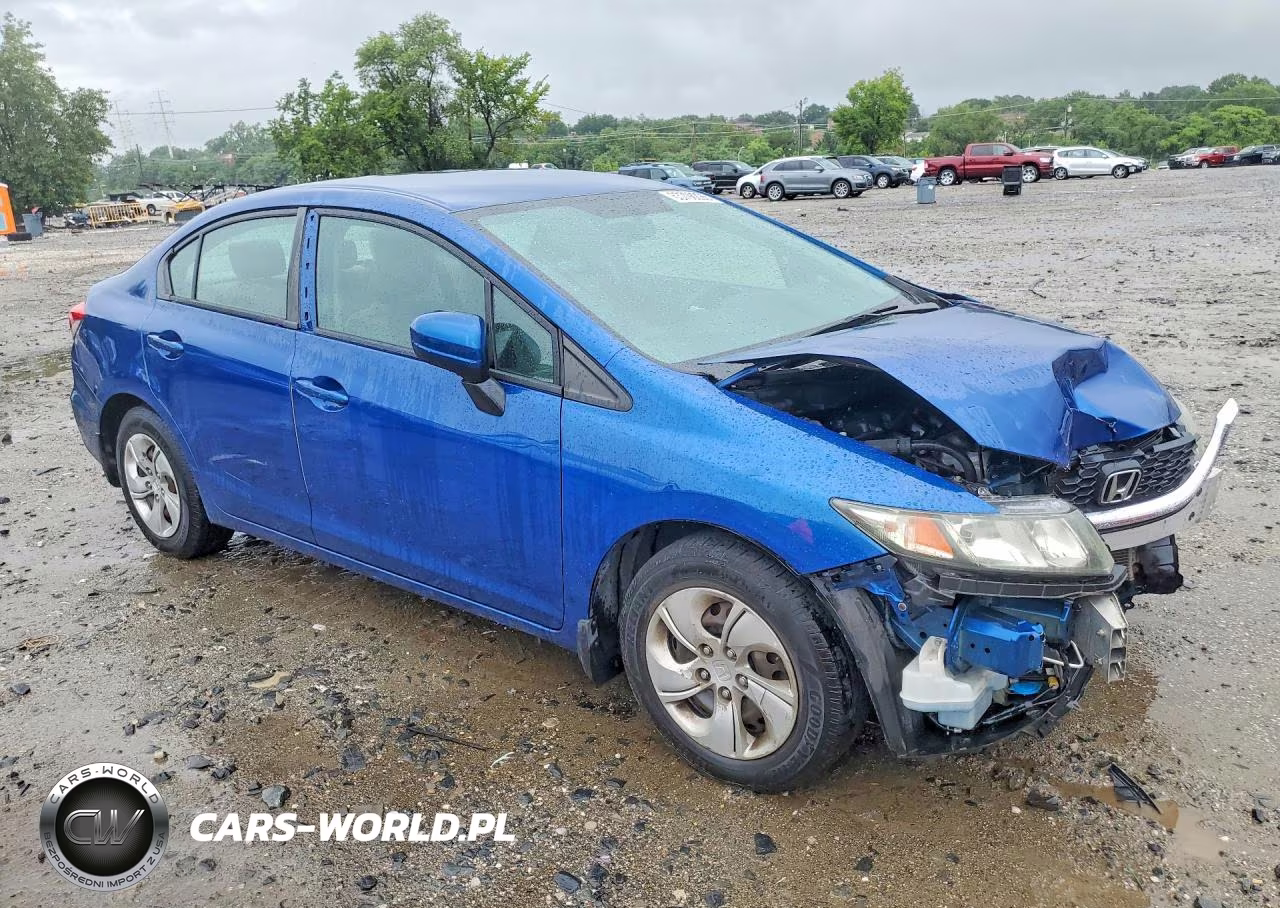 2015 Honda Civic Lx VIN:19XFB2F57FE201865 - 4