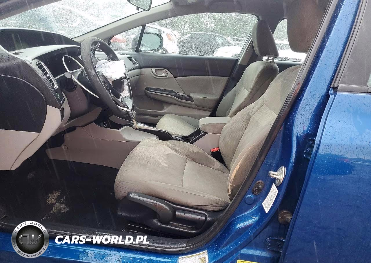 2015 Honda Civic Lx VIN:19XFB2F57FE201865 - 7