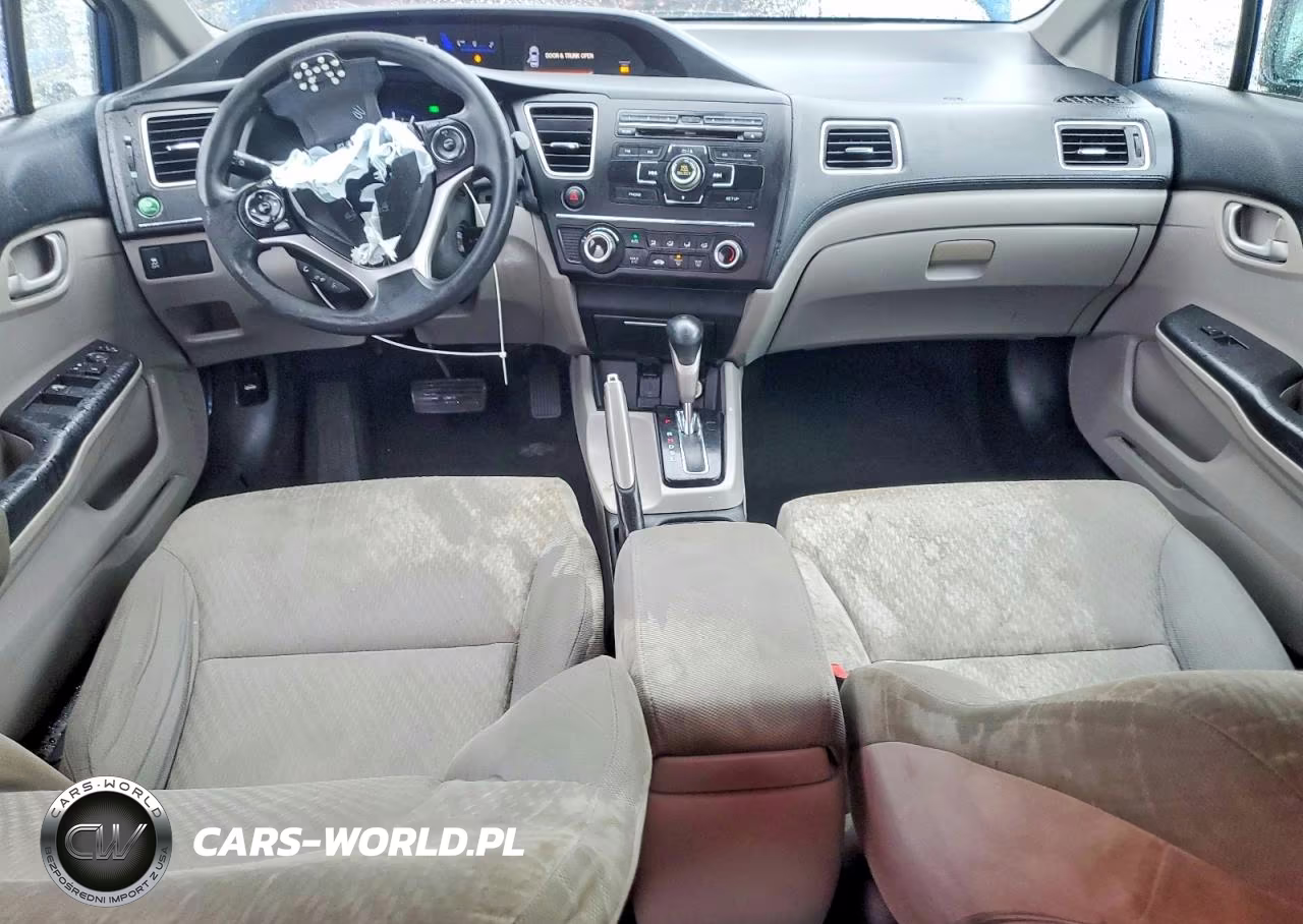 2015 Honda Civic Lx VIN:19XFB2F57FE201865 - 8