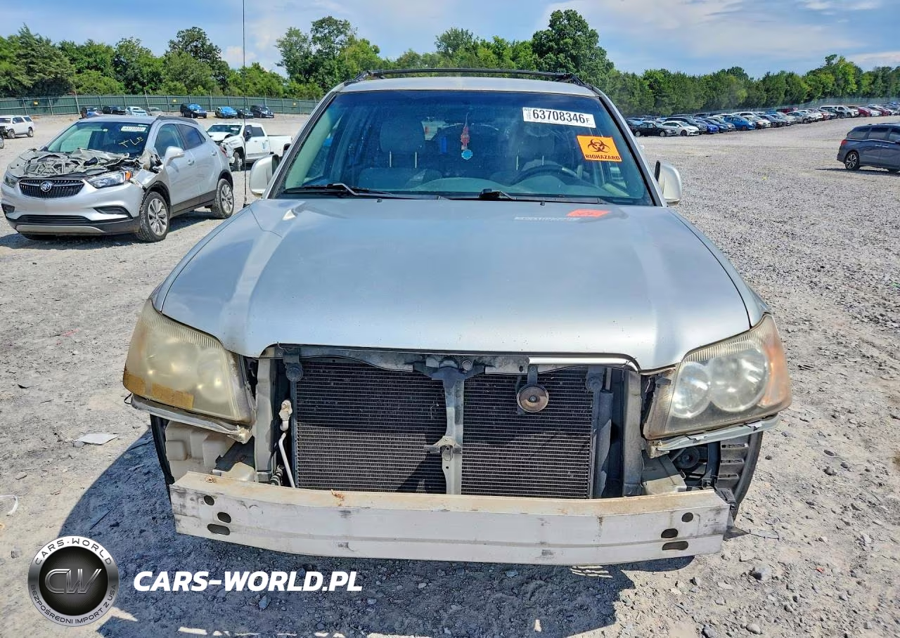 2002 Toyota Highlander Base VIN:JTEGD21AX20025833 - 5