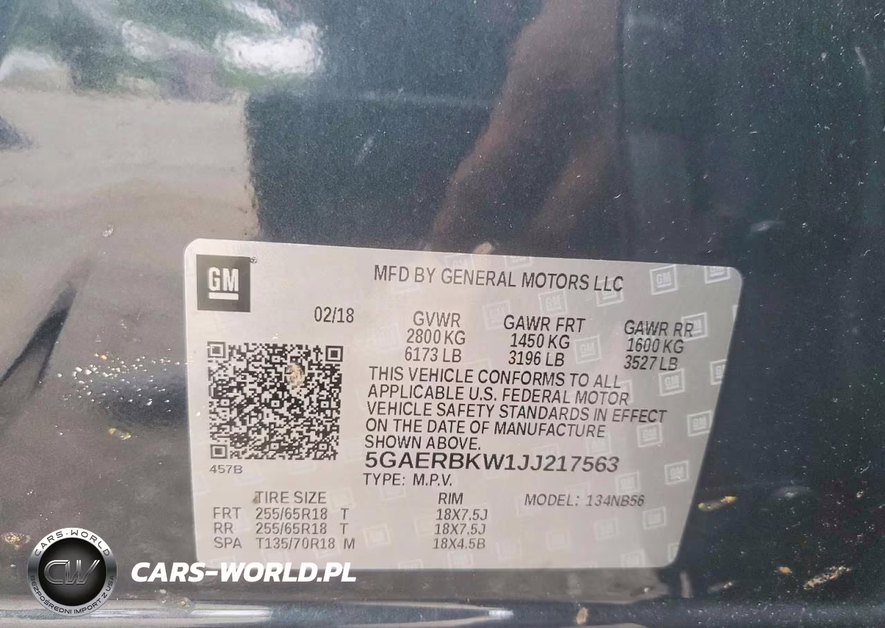 2018 Buick Enclave Essence VIN:5GAERBKW1JJ217563 - 14
