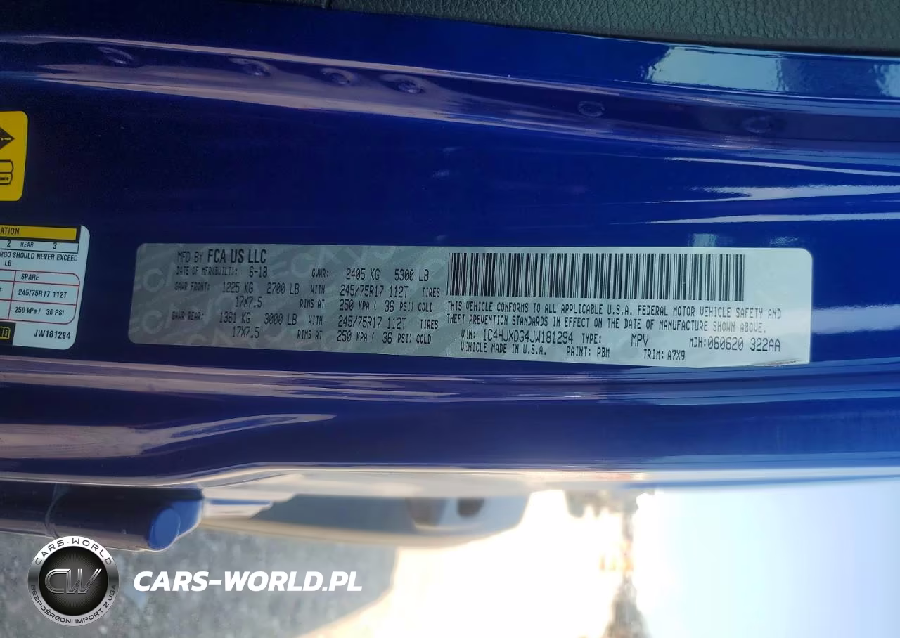 2018 Jeep Wrangler Unlimited Sport VIN:1C4HJXDG4JW181294 - 12