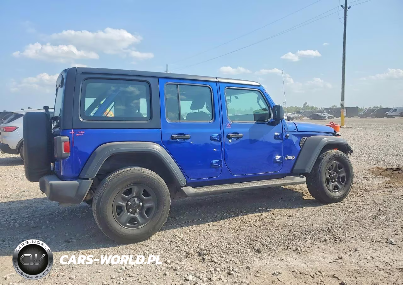 2018 Jeep Wrangler Unlimited Sport VIN:1C4HJXDG4JW181294 - 3