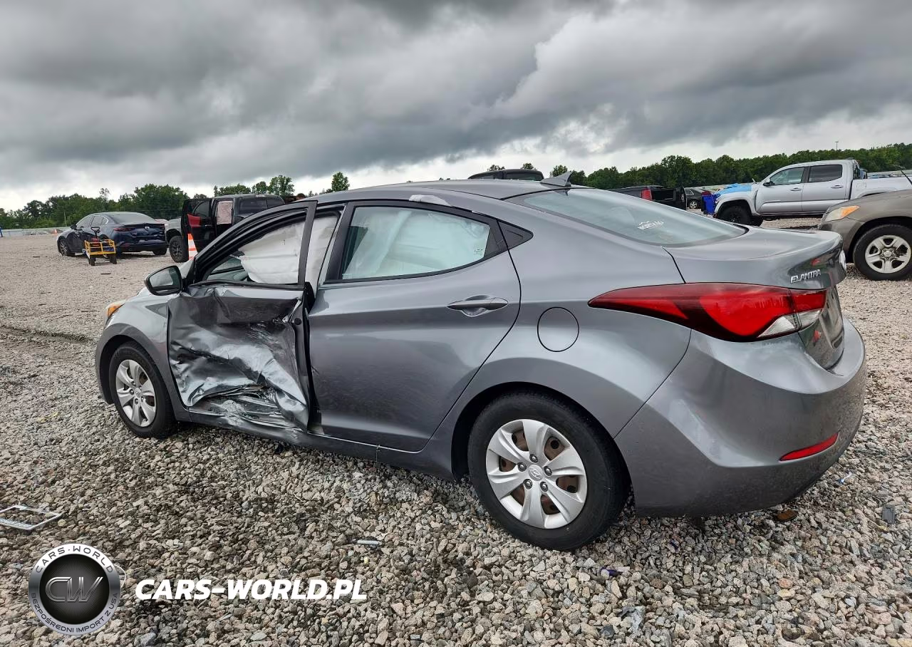 2016 Hyundai Elantra VIN:KMHDH4AE7GU634576 - 2
