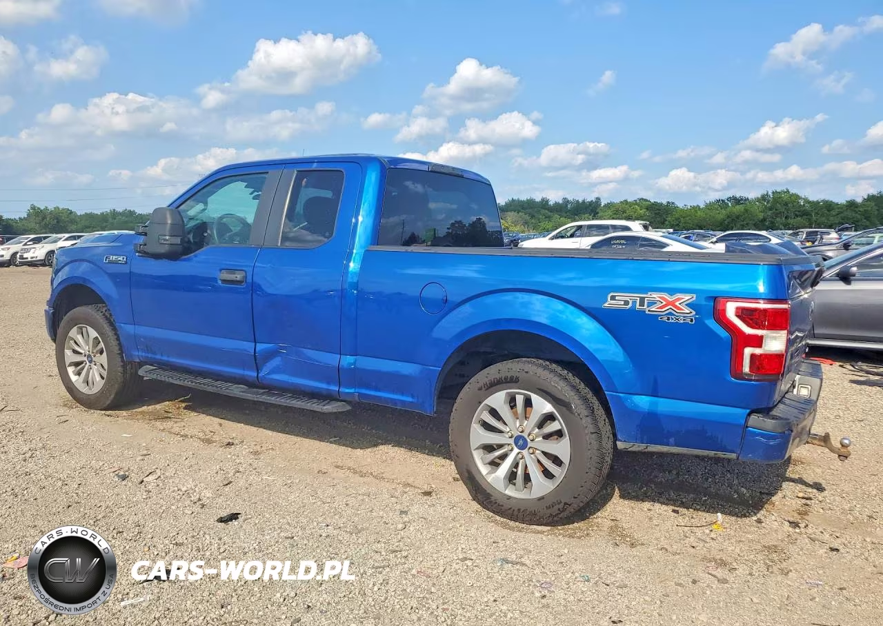2018 Ford F150 Super Cab VIN:1FTEX1EP7JFB54166 - 2