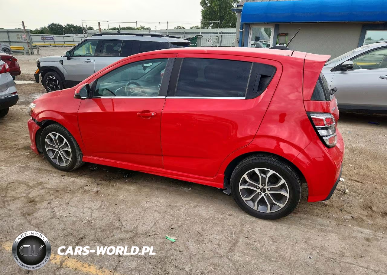 2018 Chevrolet Sonic Lt VIN:1G1JD6SH9J4138590 - 2