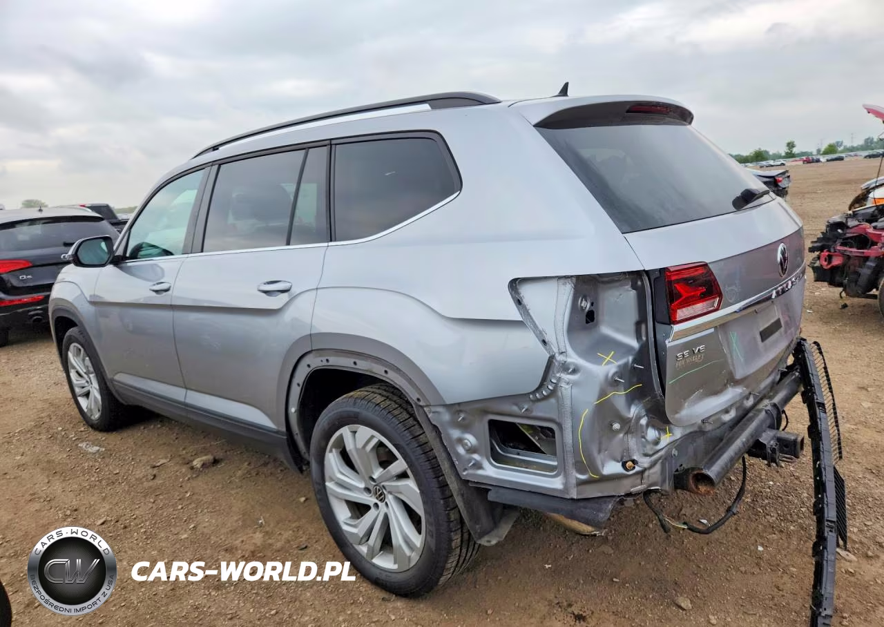 2021 Volkswagen Atlas Se VIN:1V2KR2CA9MC592046 - 2