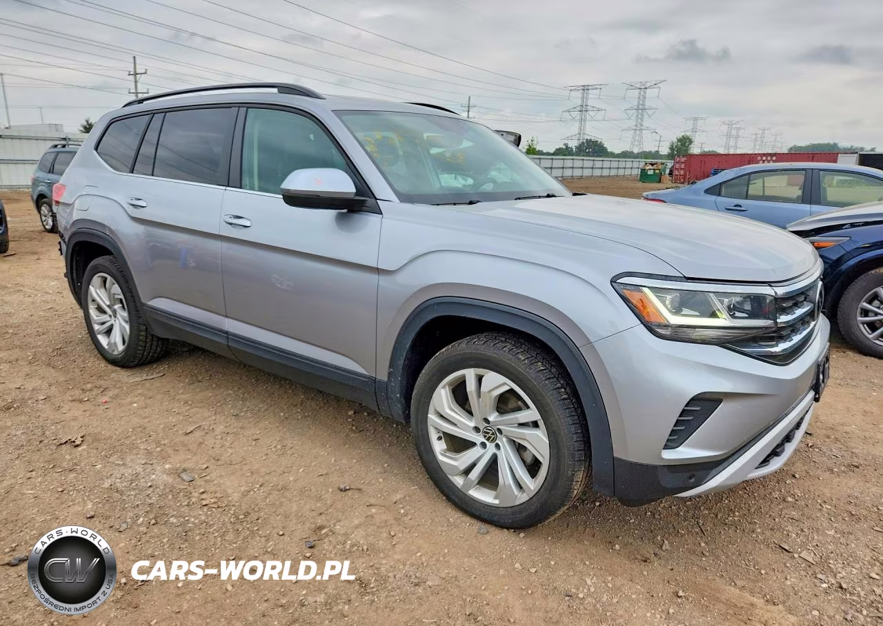 2021 Volkswagen Atlas Se VIN:1V2KR2CA9MC592046 - 4