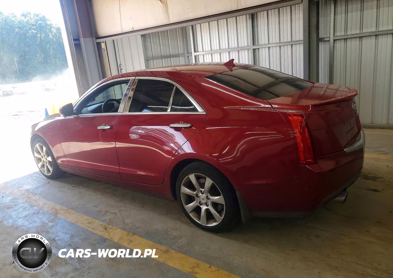 2013 Cadillac Ats Luxury VIN:1G6AH5RX0D0141833 - 2