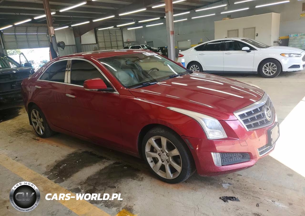 2013 Cadillac Ats Luxury VIN:1G6AH5RX0D0141833 - 4