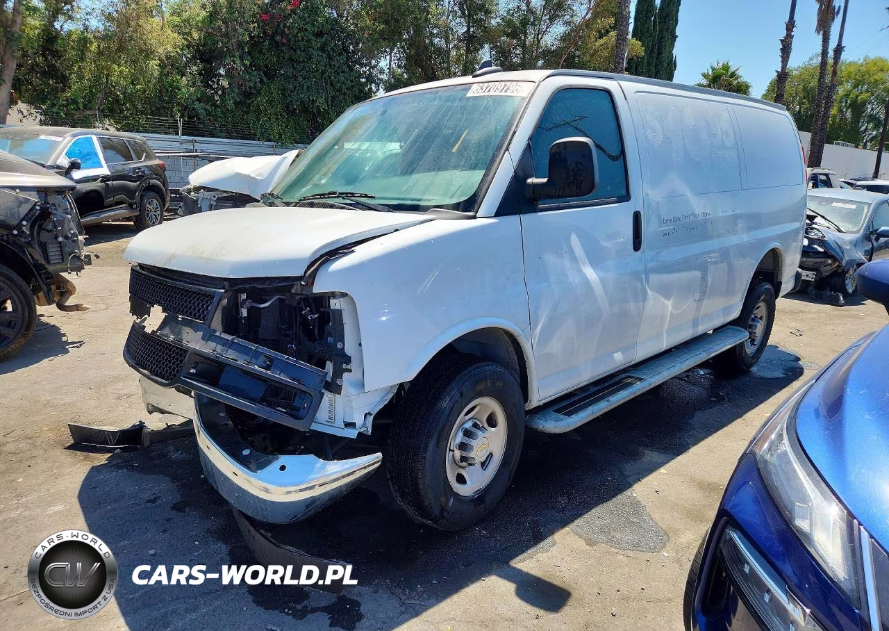 2025 Chevrolet Express 2500 Cargo Delivery Van VIN:1GCWGAFPXS1228374 - 1