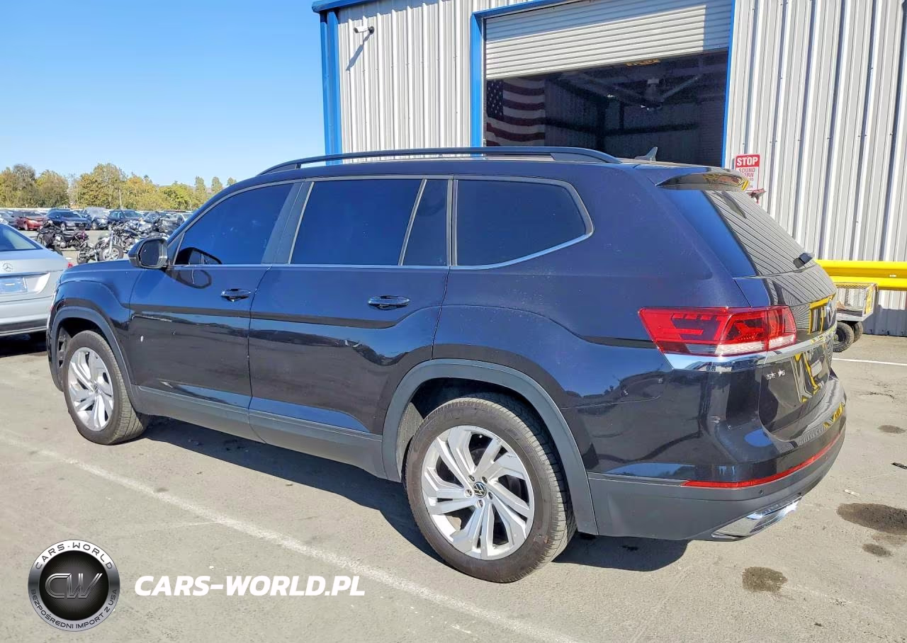 2021 Volkswagen Atlas Se VIN:1V2WR2CA6MC576324 - 2