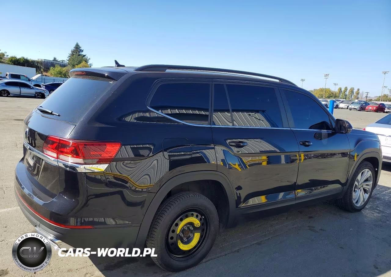 2021 Volkswagen Atlas Se VIN:1V2WR2CA6MC576324 - 3