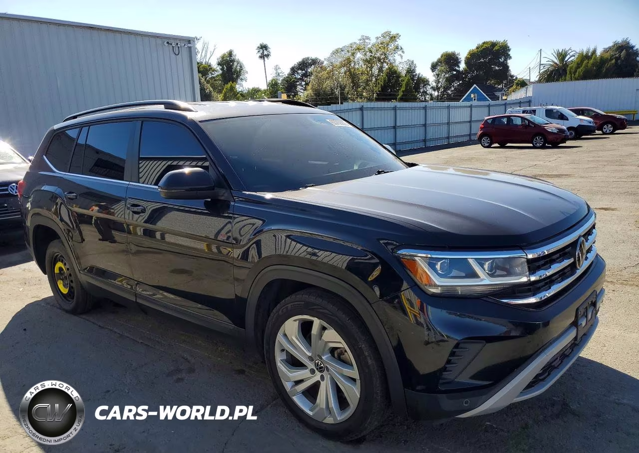 2021 Volkswagen Atlas Se VIN:1V2WR2CA6MC576324 - 4