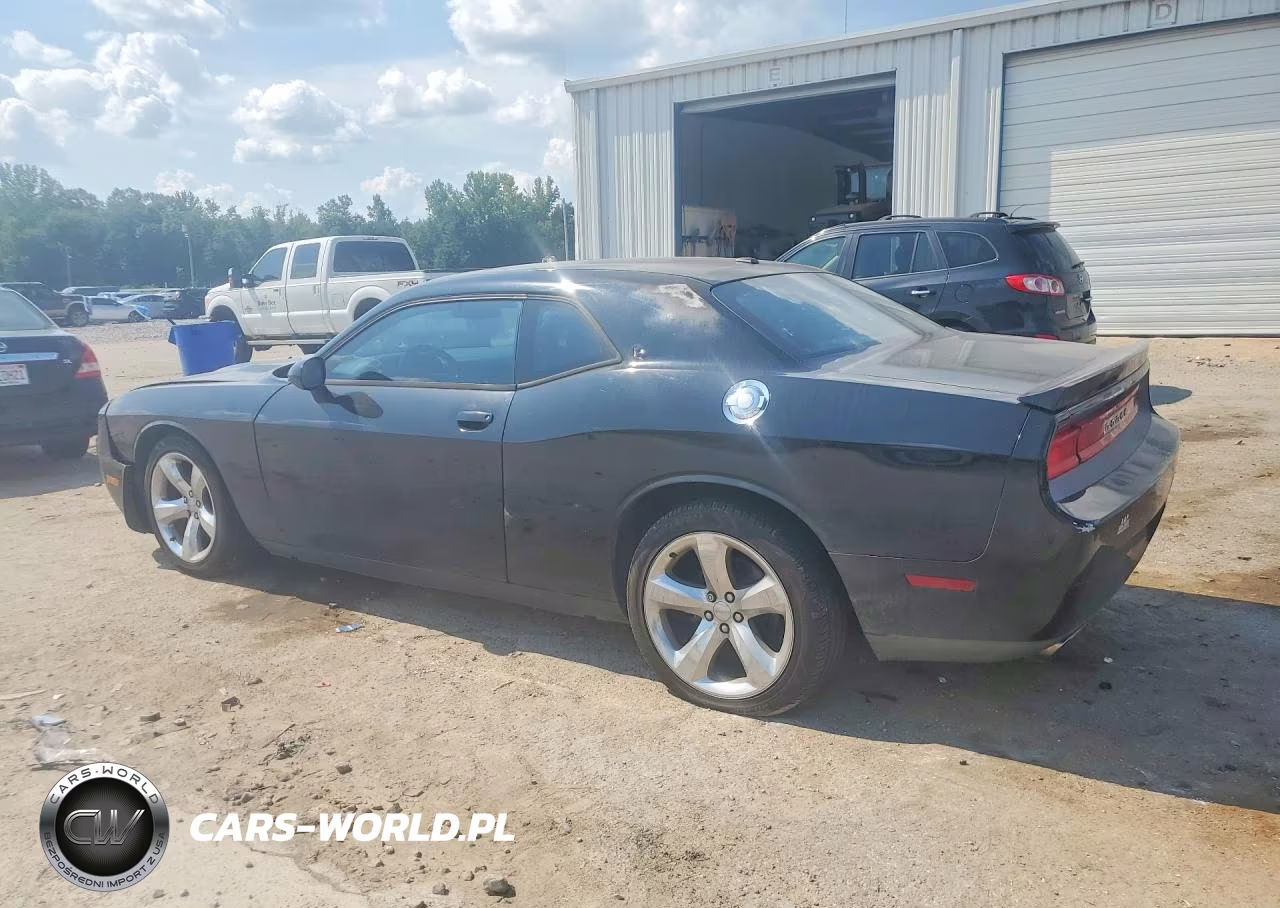 2012 Dodge Challenger Sxt VIN:2C3CDYAG2CH153639 - 2