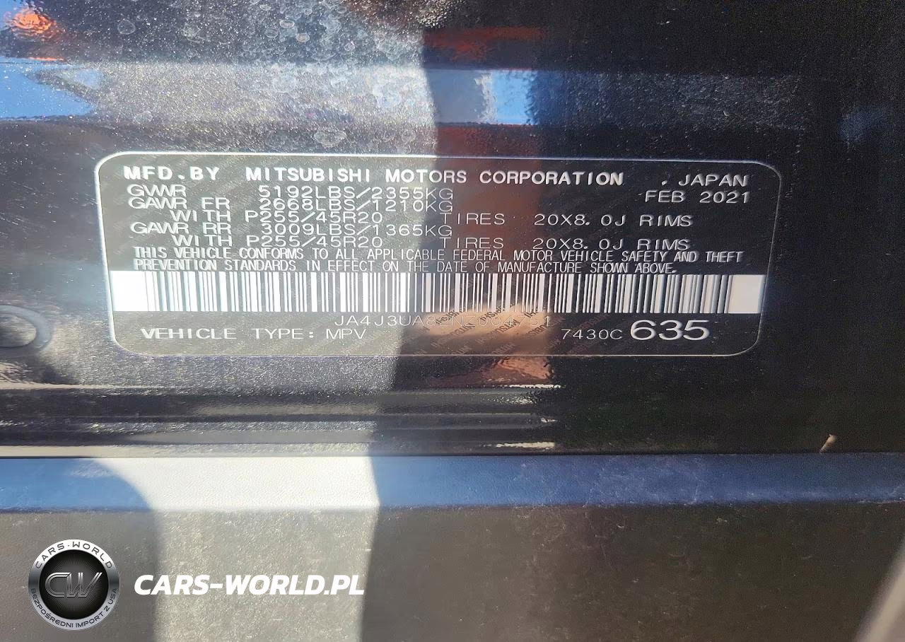 2022 Mitsubishi Outlander Se VIN:JA4J3UA82NZ004751 - 13