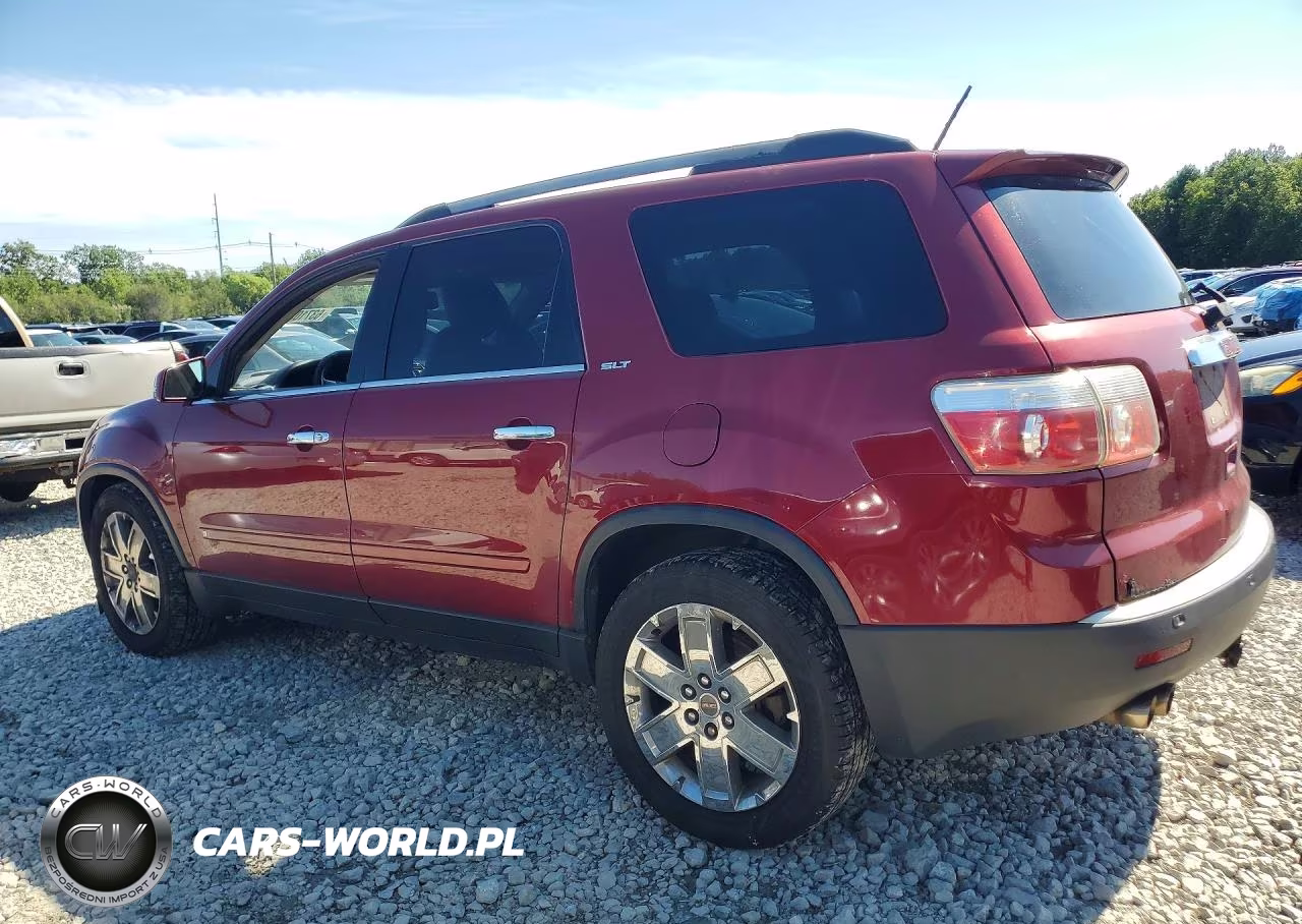 2010 GMC Acadia Slt-2 VIN:1GKLVNED0AJ118122 - 2