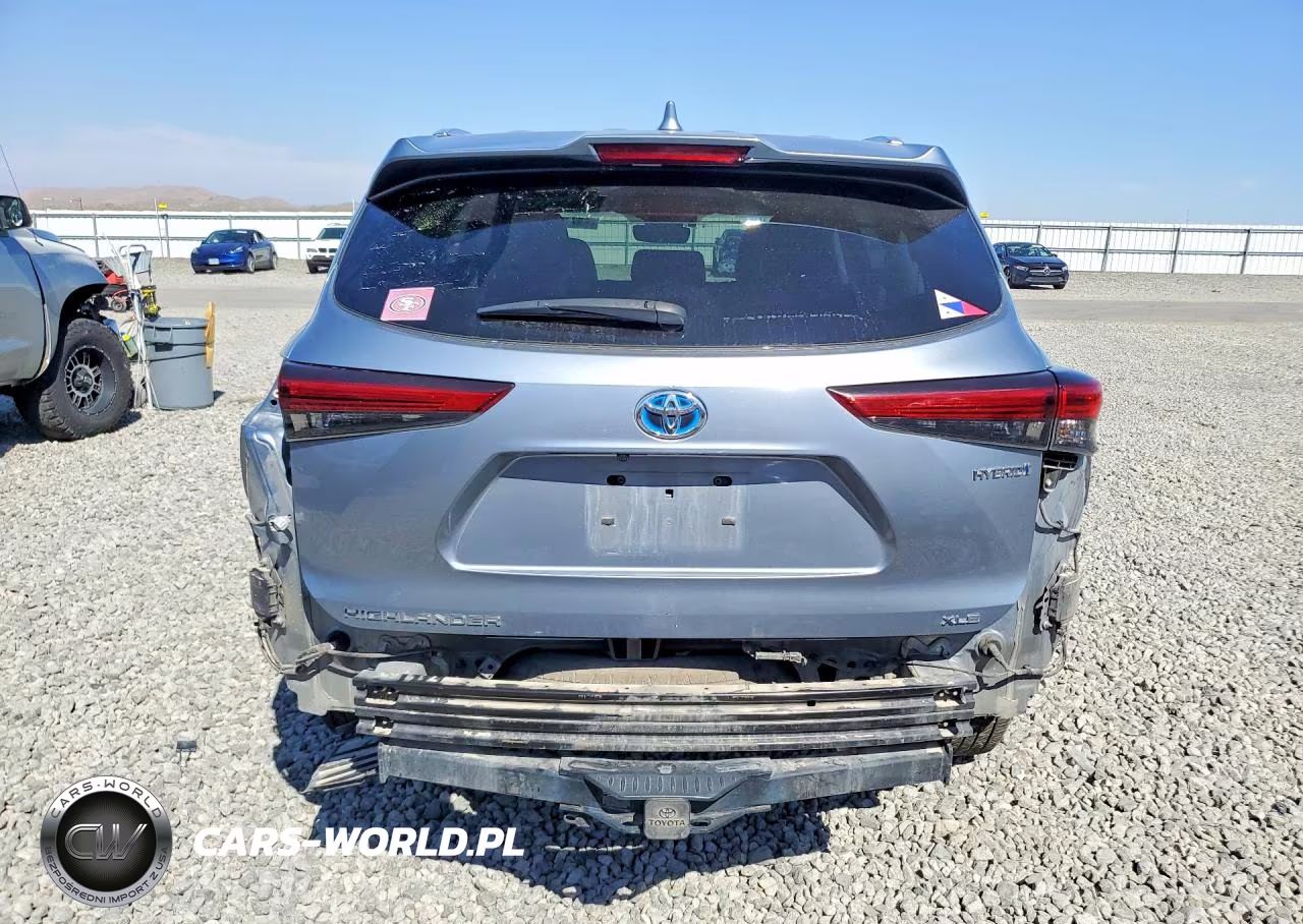 2021 Toyota Highlander Hybrid Xle VIN:5TDHBRCH3MS034794 - 6