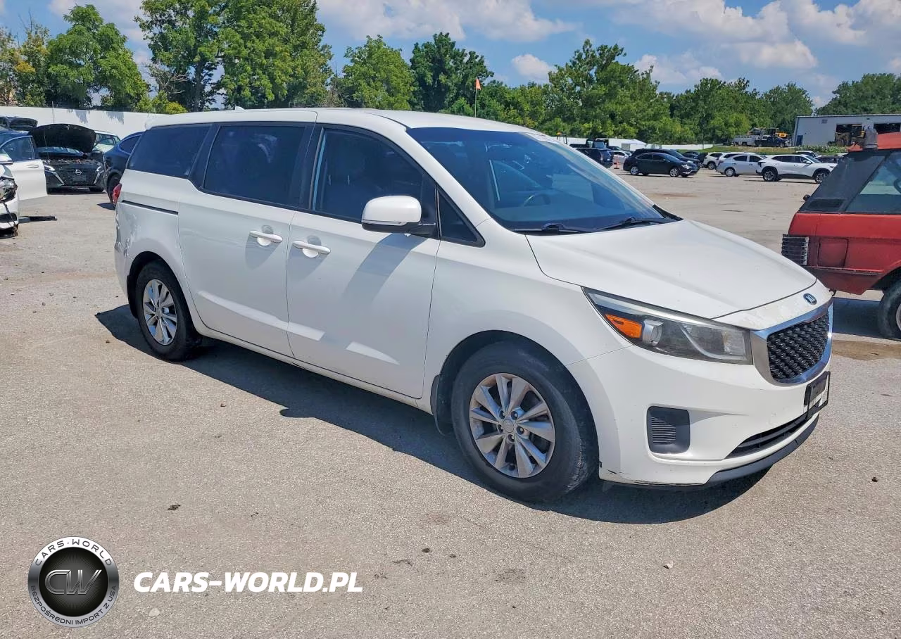 2016 Kia Sedona L VIN:KNDMA5C11G6157401 - 4