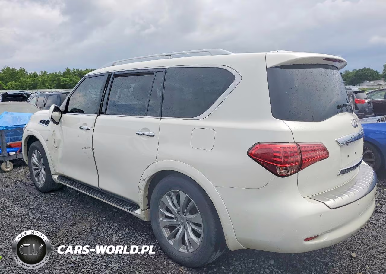 2016 Infiniti Qx80 Base VIN:JN8AZ2NF3G9610455 - 2