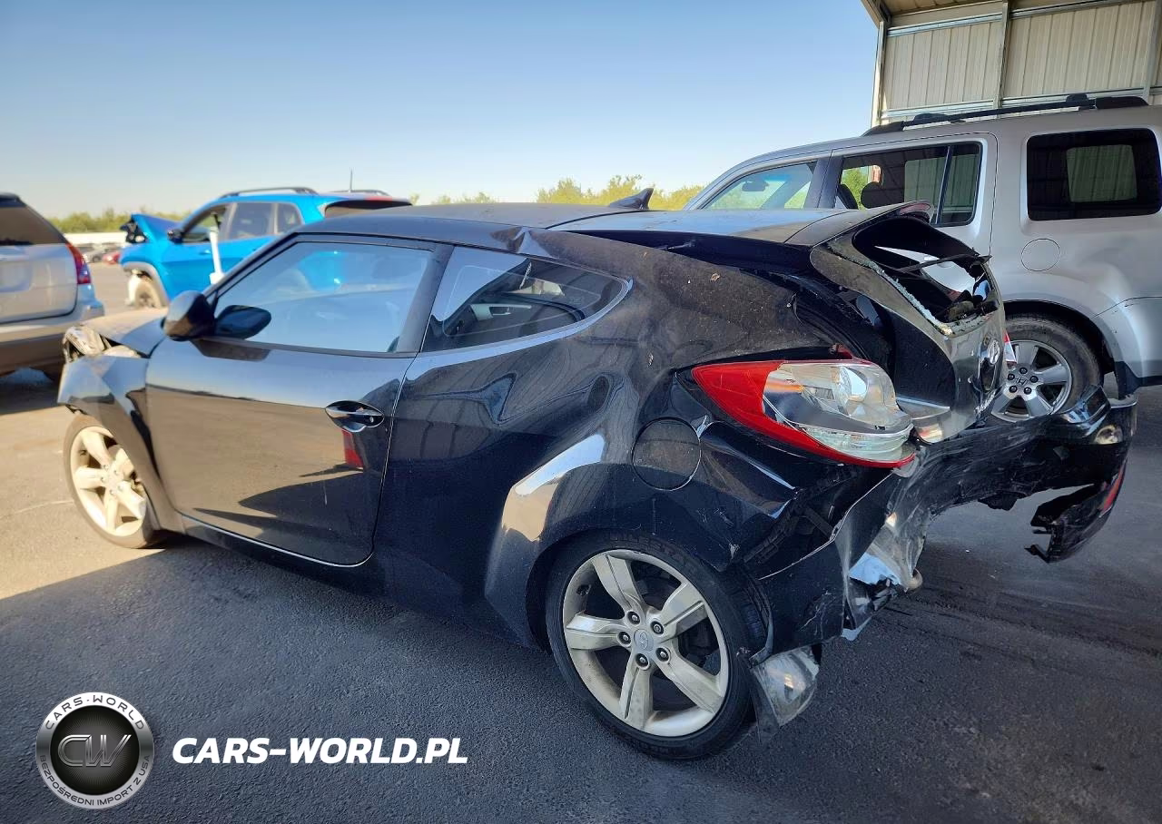 2012 Hyundai Veloster Base VIN:KMHTC6AD9CU042927 - 2
