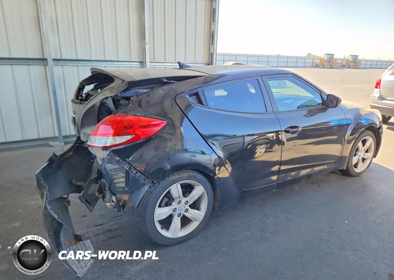 2012 Hyundai Veloster Base VIN:KMHTC6AD9CU042927 - 3