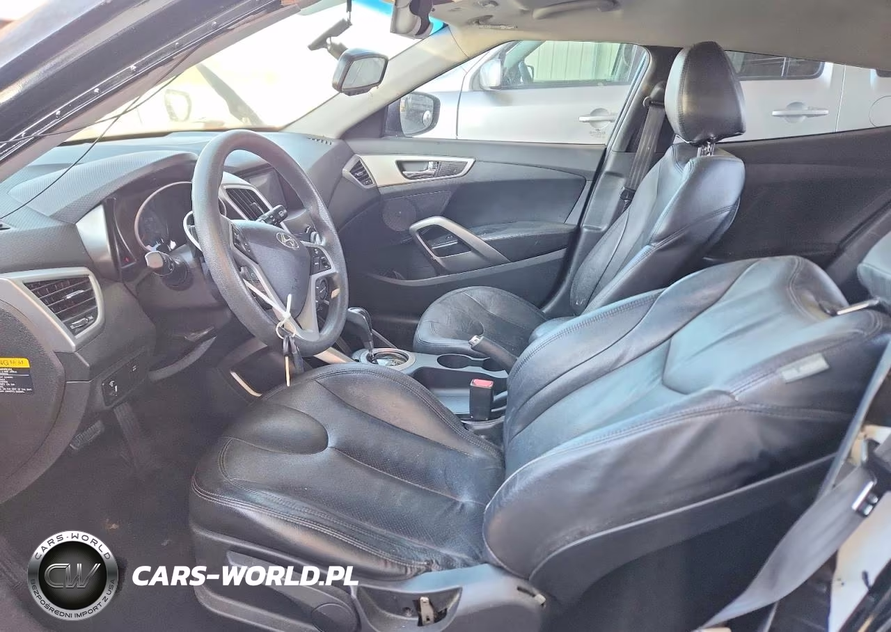 2012 Hyundai Veloster Base VIN:KMHTC6AD9CU042927 - 7