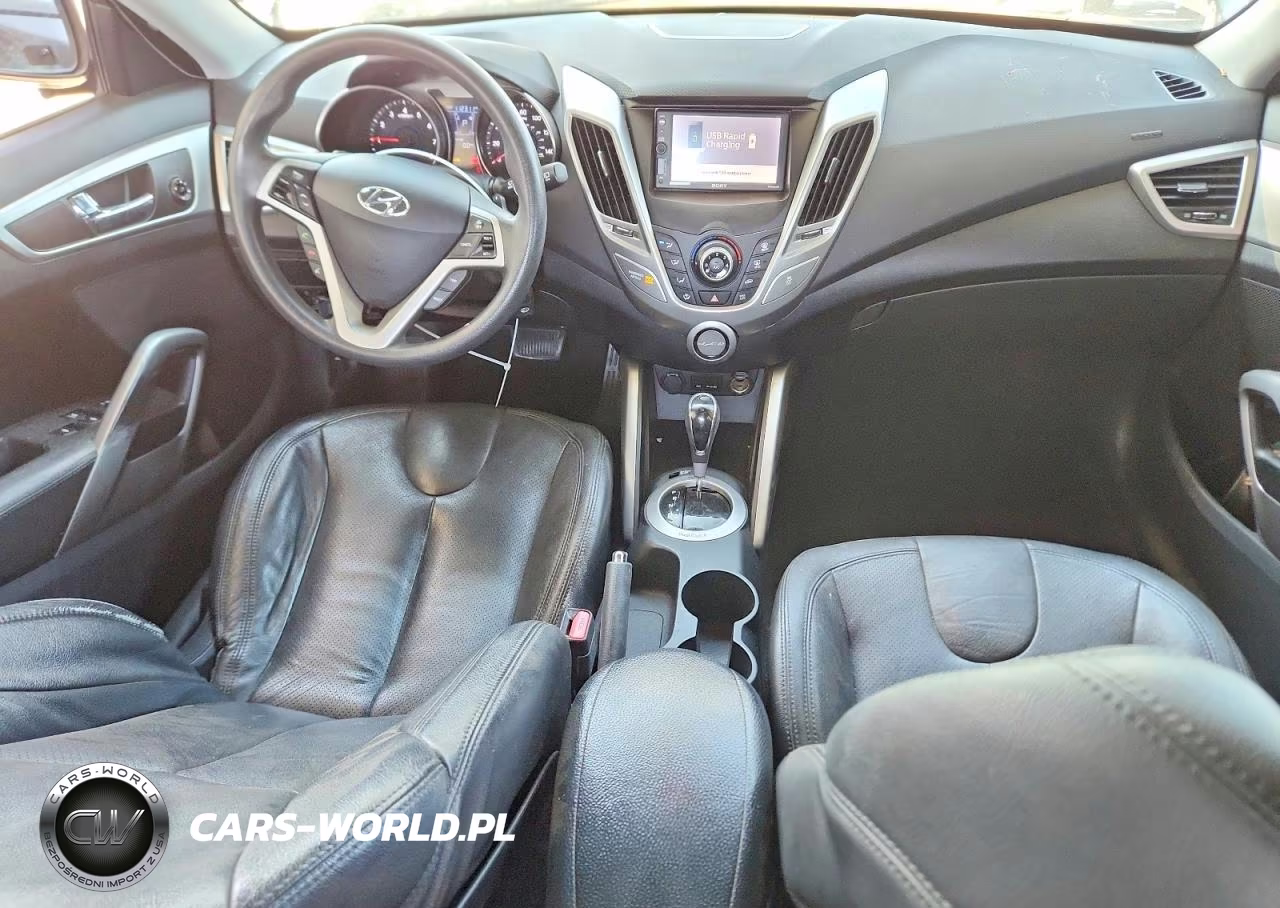 2012 Hyundai Veloster Base VIN:KMHTC6AD9CU042927 - 8