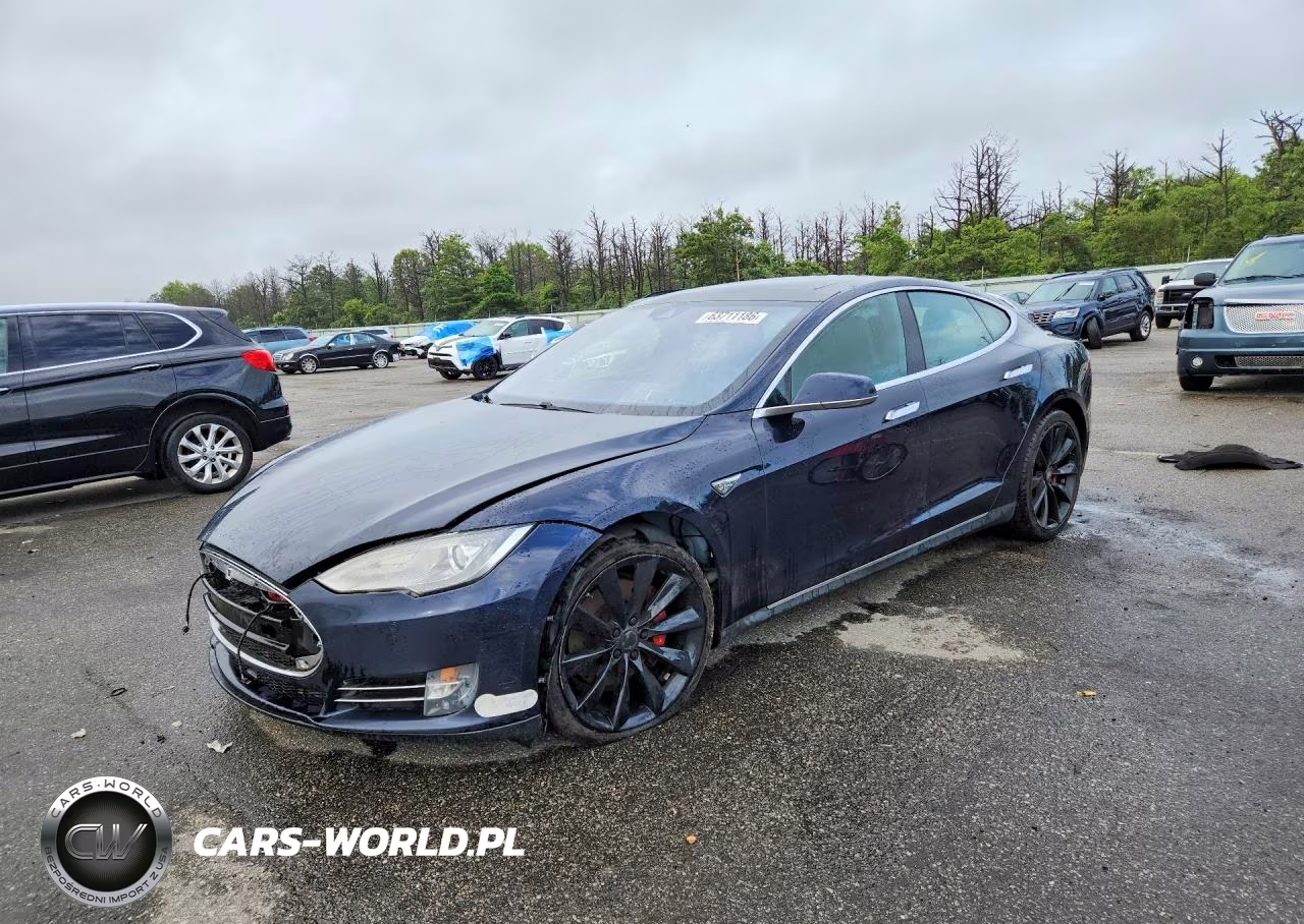 2014 Tesla Model S VIN:5YJSA1H21EFP62912 - 1