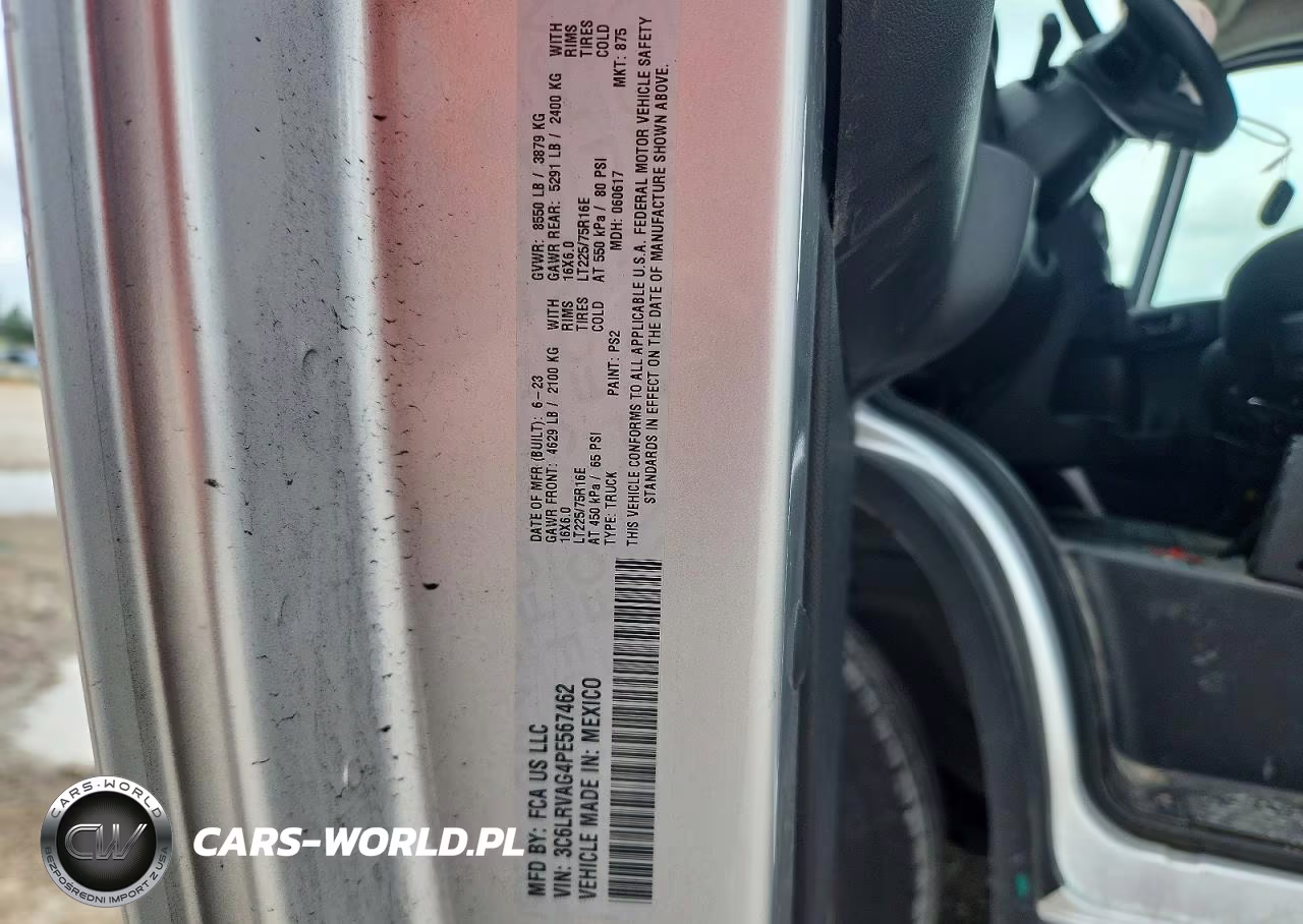 2023 Ram Promaster 1500 1500 Standard VIN:3C6LRVAG4PE567462 - 13