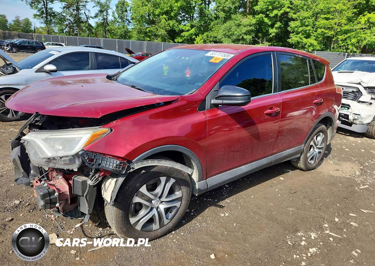 2018 Toyota Rav4 Le VIN:2T3BFREV1JW849115 - 1