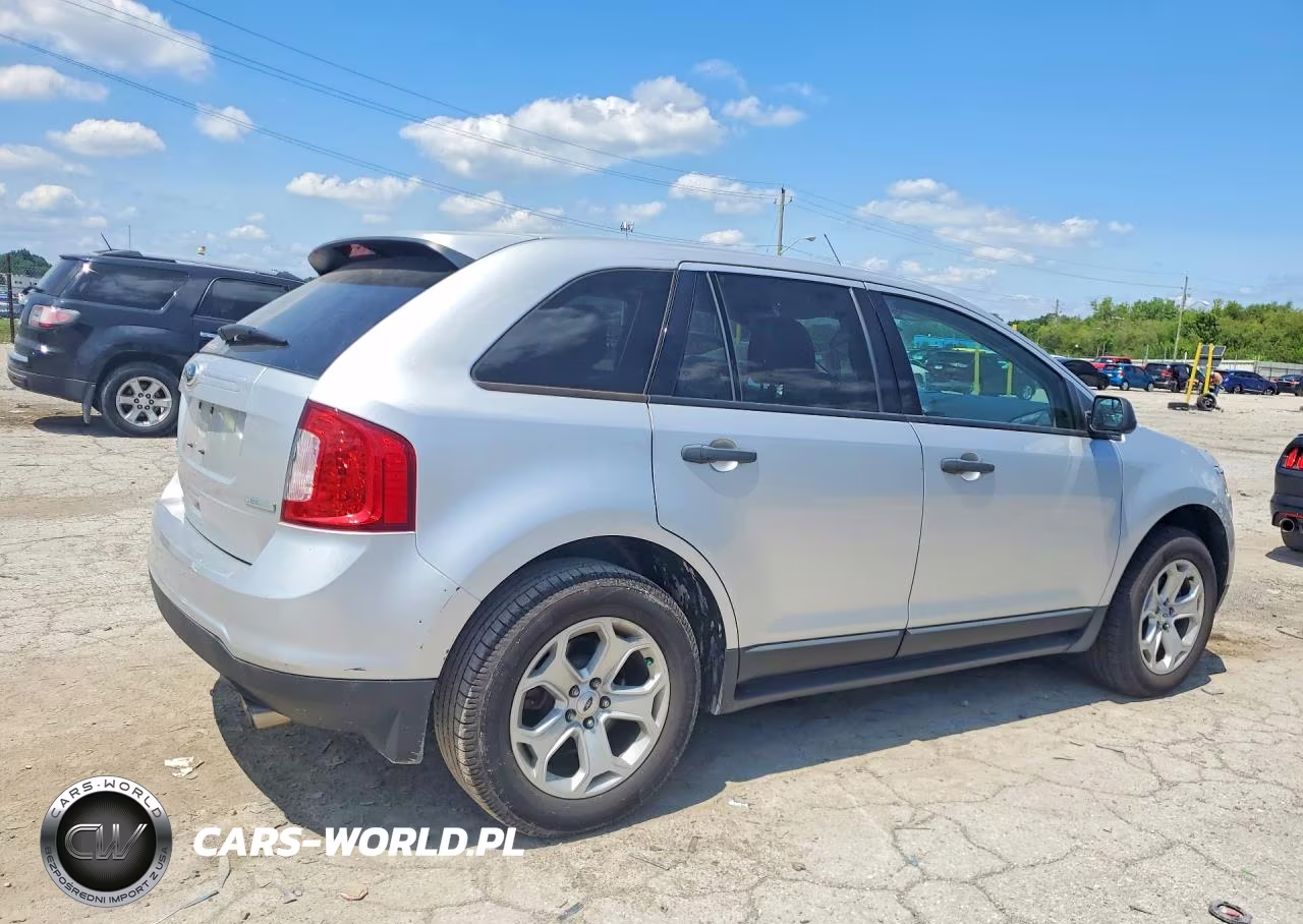 2013 Ford Edge Se VIN:2FMDK3G98DBC22691 - 3