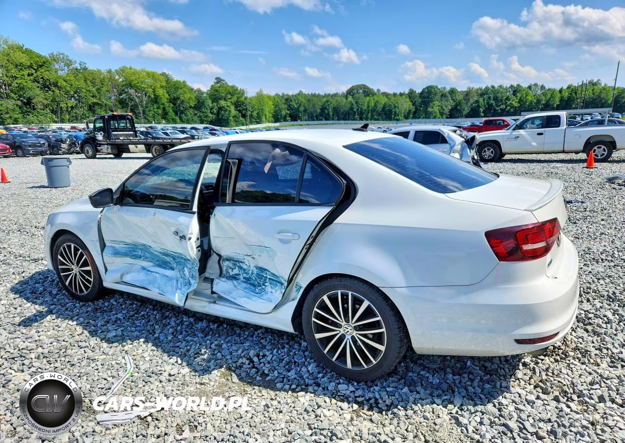 2017 Volkswagen Jetta Sport VIN:3VWD17AJ5HM299277 - 2