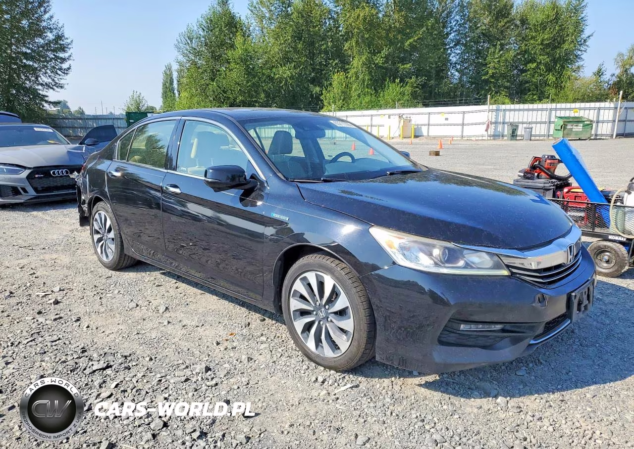 2017 Honda Accord Hybrid Exl VIN:JHMCR6F53HC007834 - 4