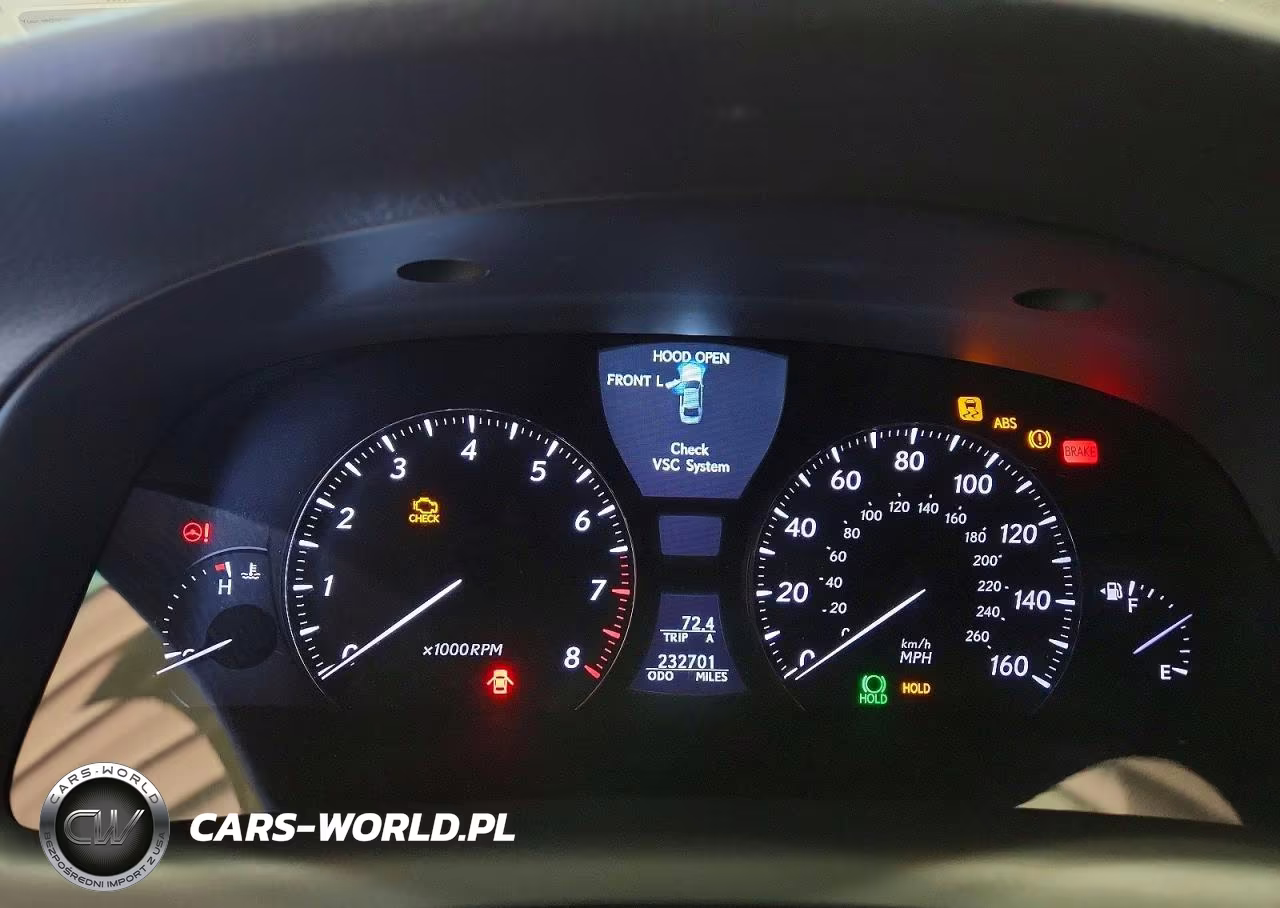 2008 Lexus Ls 460 Base VIN:JTHBL46F485062579 - 9