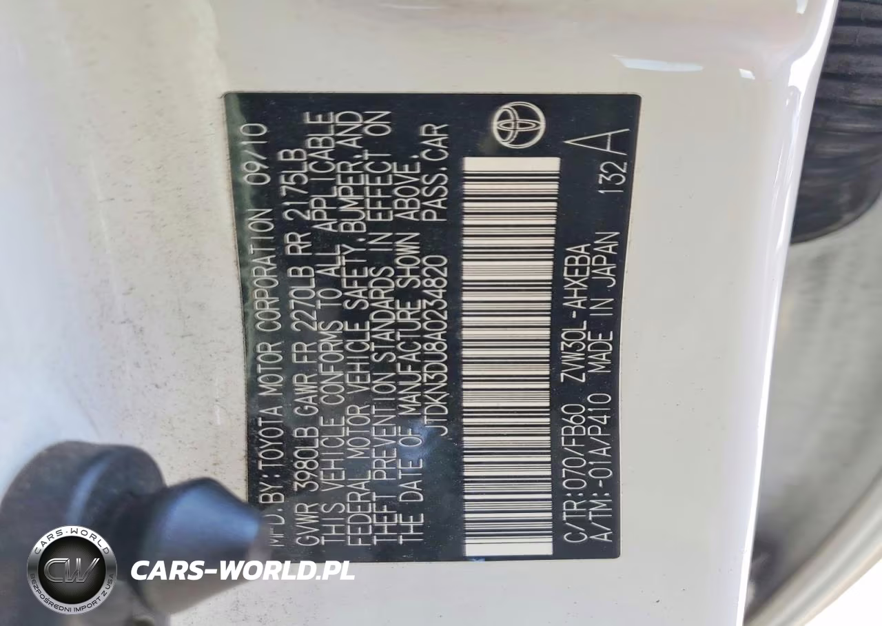 2010 Toyota Prius Iii VIN:JTDKN3DU8A0234820 - 13