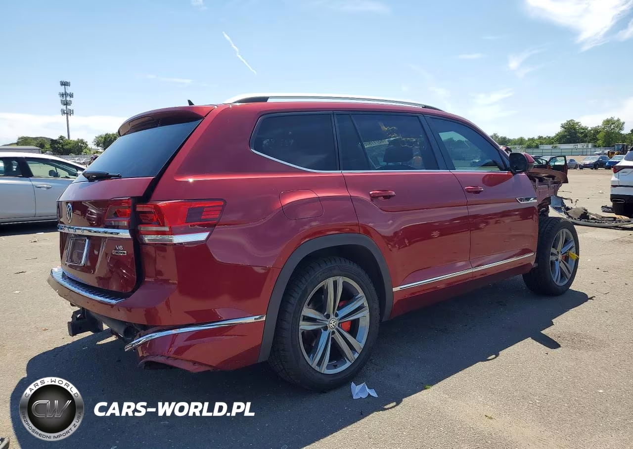 2019 Volkswagen Atlas Se VIN:1V2XR2CA4KC593267 - 3