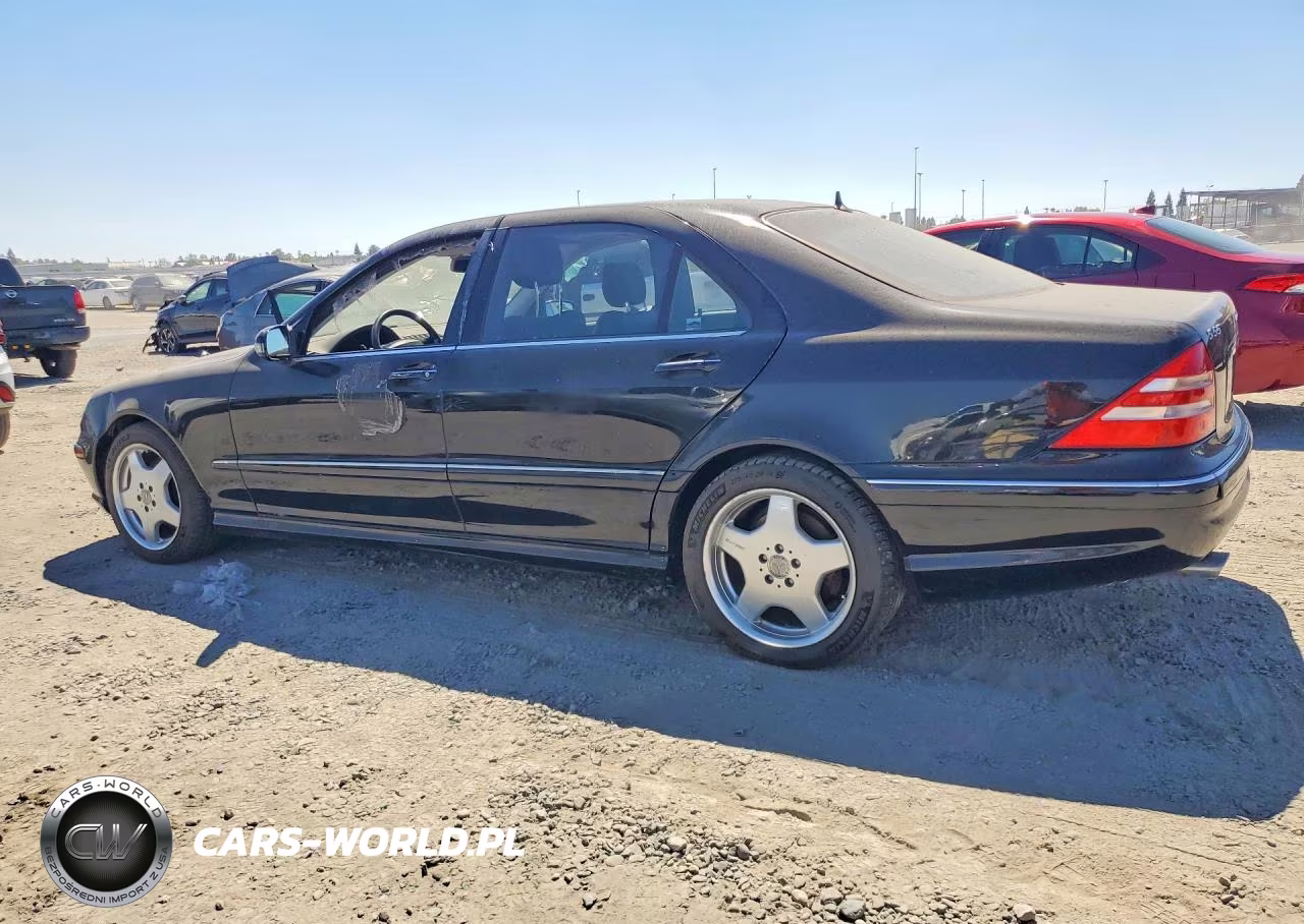 2002 Mercedes-Benz S 55 Amg VIN:WDBNG73J32A293676 - 2