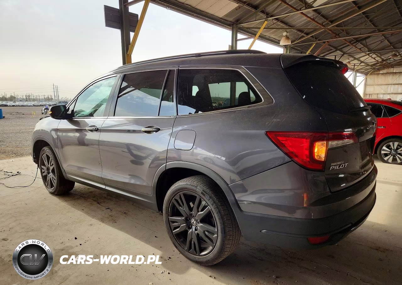 2021 Honda Pilot Se VIN:5FNYF6H22MB078653 - 2