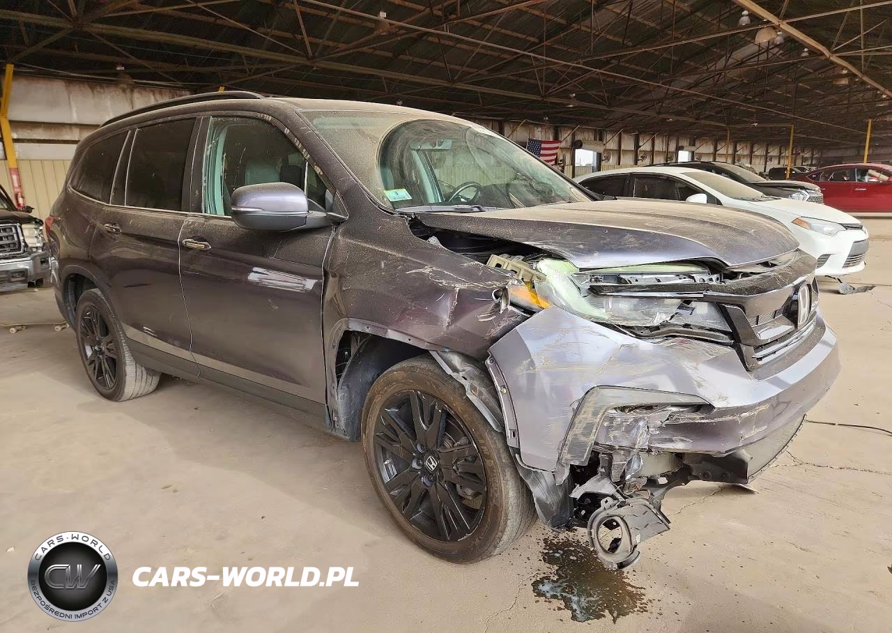 2021 Honda Pilot Se VIN:5FNYF6H22MB078653 - 4