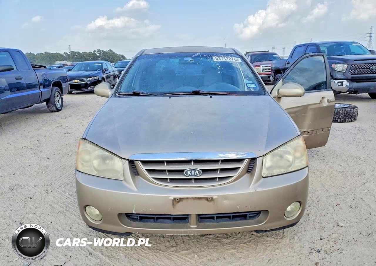 2005 Kia Spectra Lx VIN:KNAFE121855162053 - 5