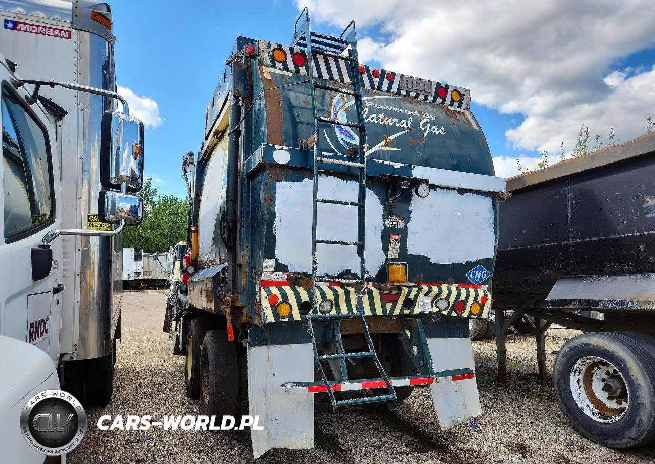 2014 Mack Leu633 Refuse Truck VIN:1M2AU14C7EM002178 - 2