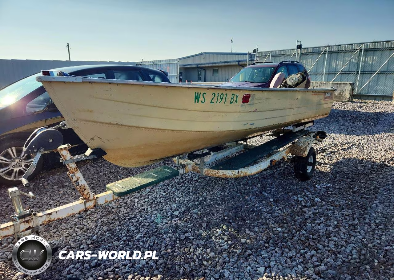 1987 Mirrocraft 14Ft Jon Boat Alum VIN:MRR09032G786 - 2