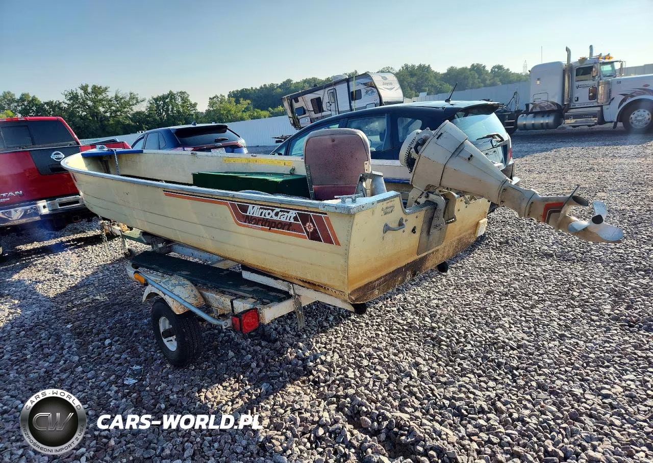 1987 Mirrocraft 14Ft Jon Boat Alum VIN:MRR09032G786 - 3