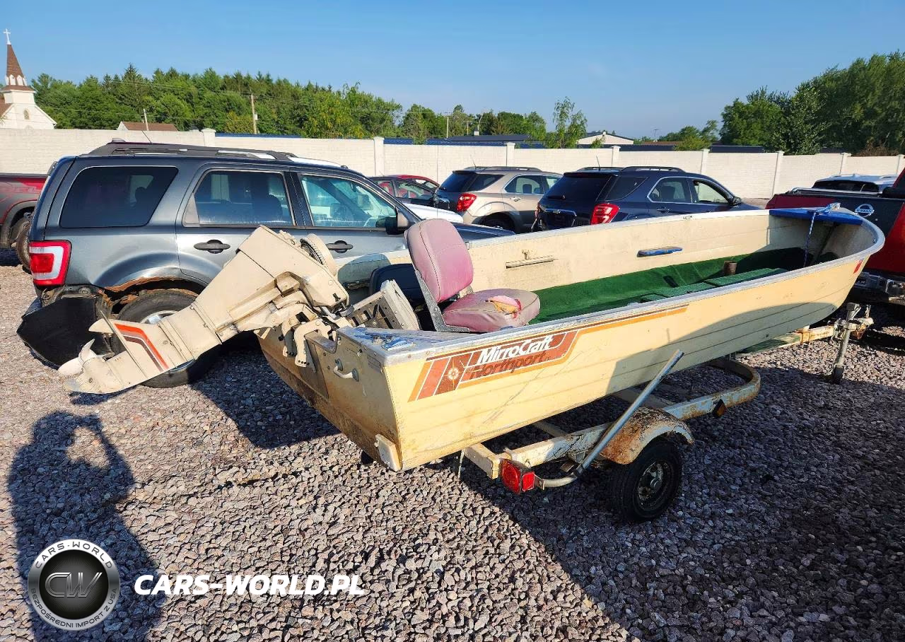 1987 Mirrocraft 14Ft Jon Boat Alum VIN:MRR09032G786 - 4