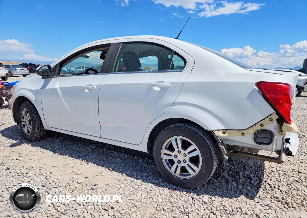 2014 Chevrolet Sonic Lt VIN:1G1JC5SG0E4103138 - 2