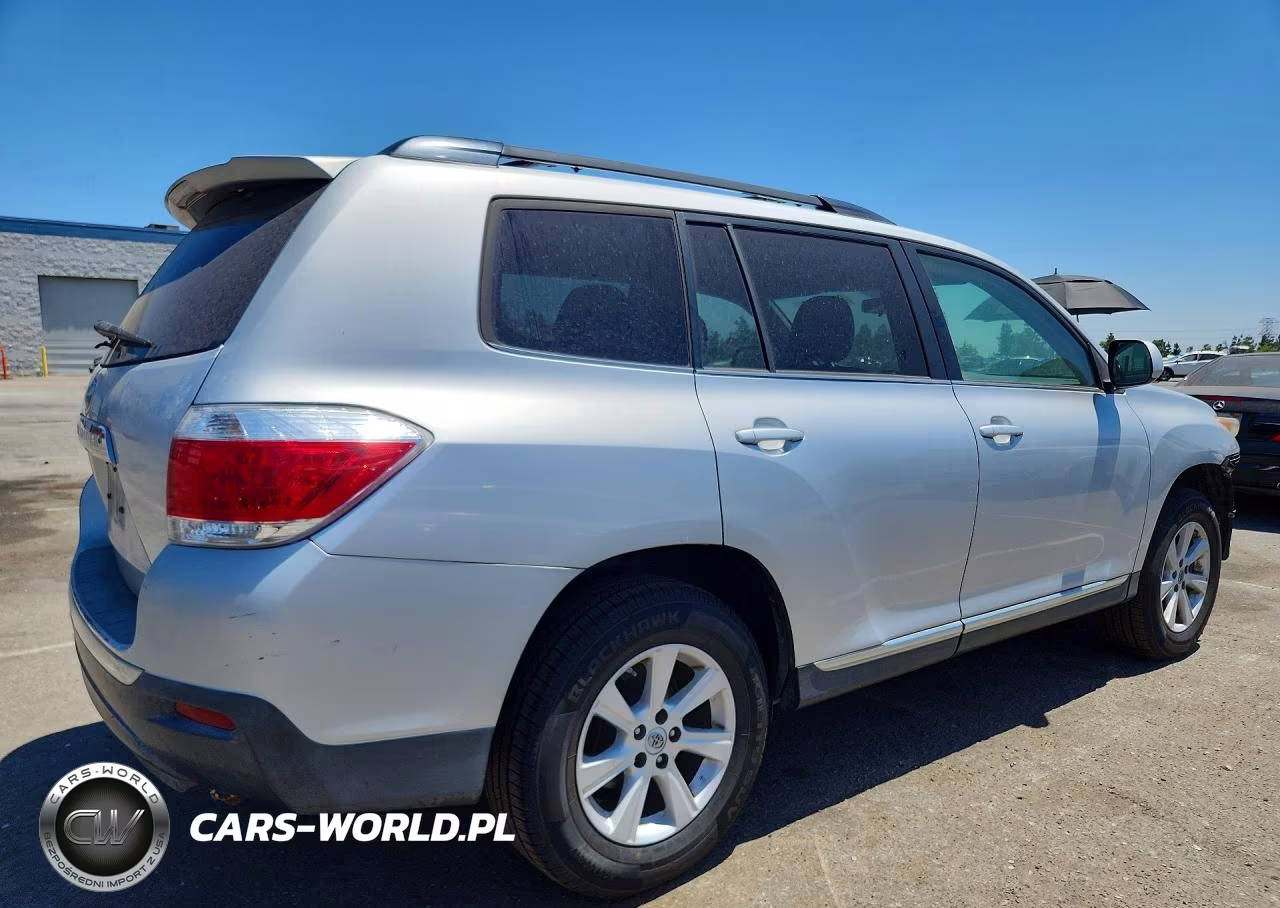 2012 Toyota Highlander Base VIN:5TDZK3EH9CS064251 - 3