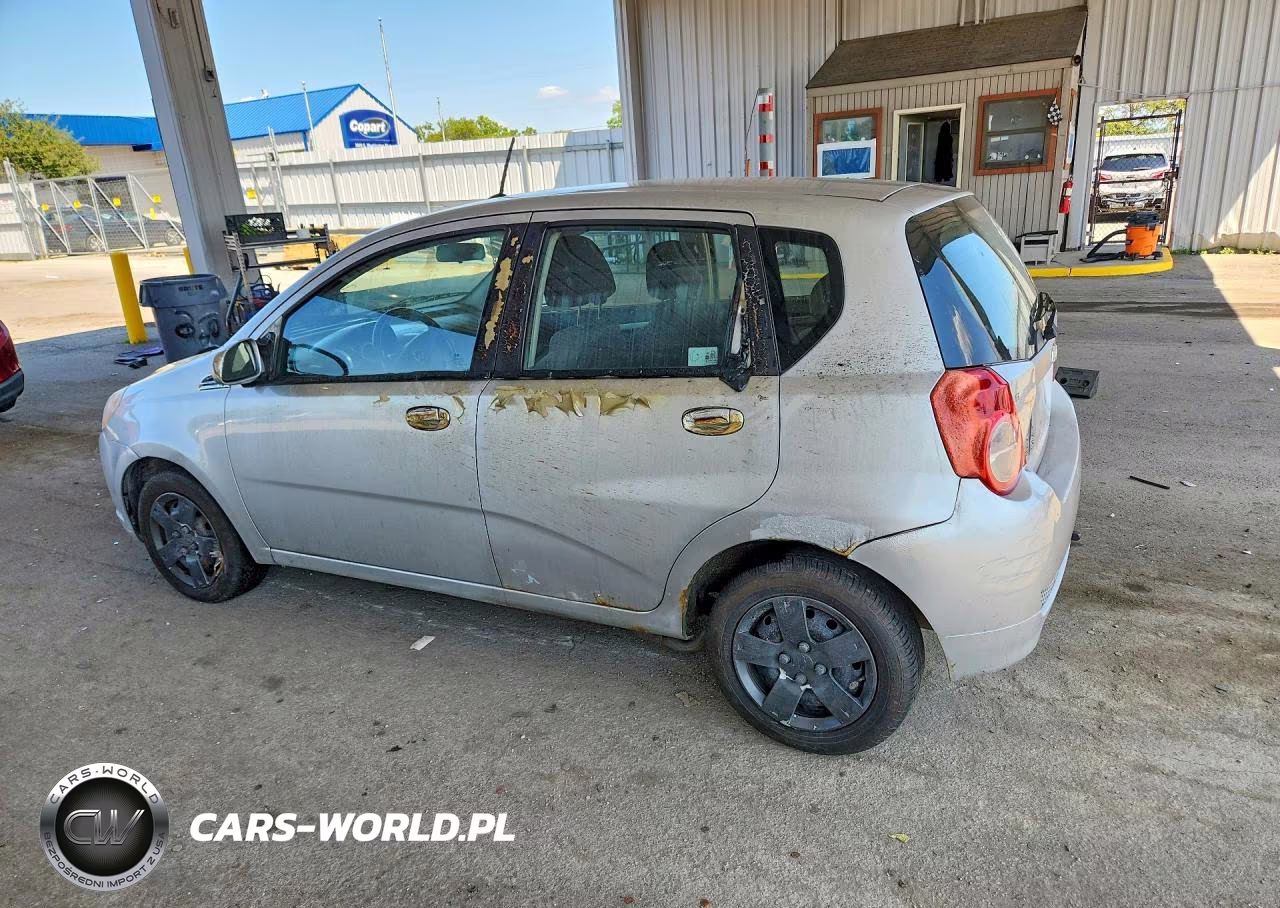 2011 Chevrolet Aveo Ls VIN:KL1TD6DE1BB137053 - 2