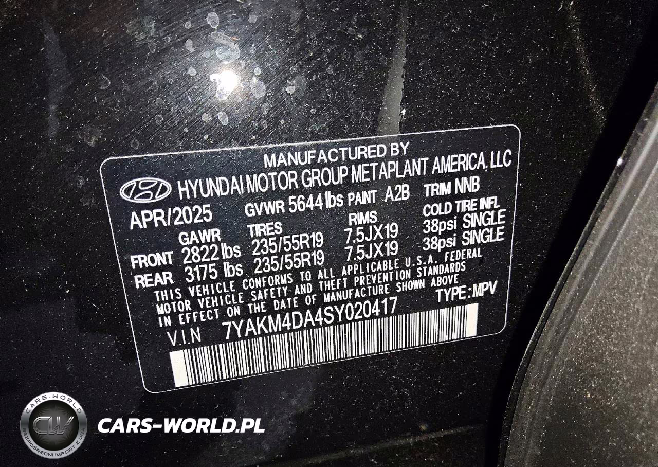 2025 Hyundai Ioniq 5 Se VIN:7YAKM4DA4SY020417 - 14