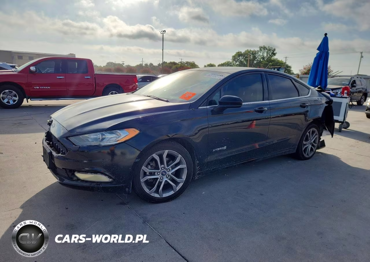 2017 Ford Fusion Se Hybrid VIN:3FA6P0LU8HR400149 - 1